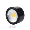 Đèn lon hay đèn ống bơ 7W ánh sáng trắng, vàng