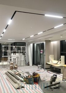 Đèn rọi đèn ray nam châm thực tế - ảnh thi công đèn rọi ray nam châm1