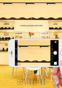 Đèn rọi đèn ray nam châm thực tế - ảnh thi công đèn rọi ray nam châm1
