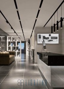 Đèn rọi đèn ray nam châm thực tế - ảnh thi công đèn rọi ray nam châm1