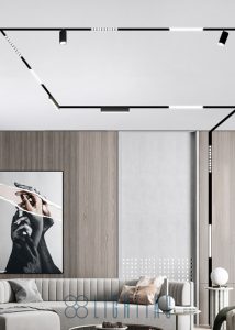 Đèn rọi đèn ray nam châm thực tế - ảnh thi công đèn rọi ray nam châm1