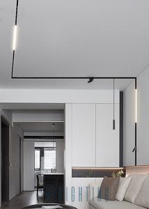 Đèn rọi đèn ray nam châm thực tế - ảnh thi công đèn rọi ray nam châm1