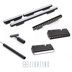 Đèn rọi ray nam châm SMD 6W không xoay