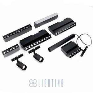 Đèn rọi ray nam châm SMD 6W không xoay